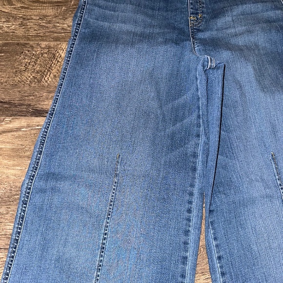 🌷 SPANX 20407 Seamed Front, Wide Leg Jeans - Vintage Indigo - Picture 7 of 8